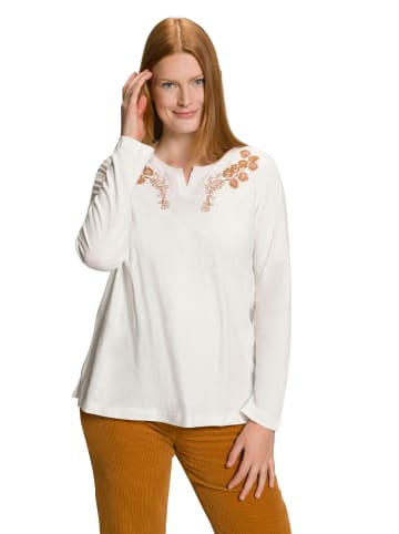 Ulla Popken Shirt in offwhite