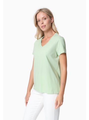 Organication T-Shirt "TESSA" in Schaumgrün