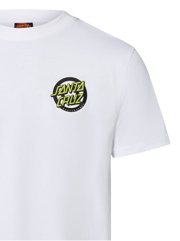 Santa Cruz T-Shirt Roskopp Screaming Target in weiß