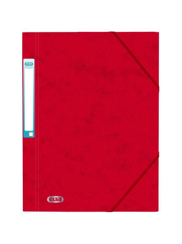 Oxford Eckspannermappe Eurofolio Prestige A4 Spezialkarton 600 g/qm rot