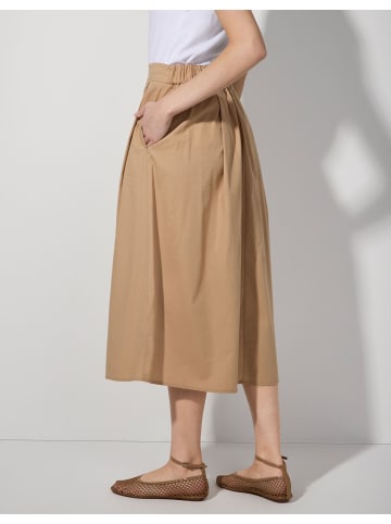 More & More Baumwollrock in cork beige