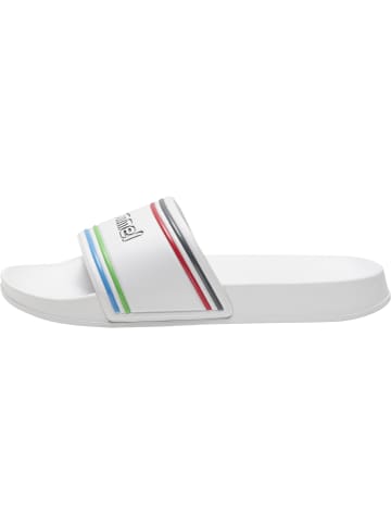Hummel Hummel Badelatschen Pool Slide Erwachsene in WHITE/MULTICOLOR