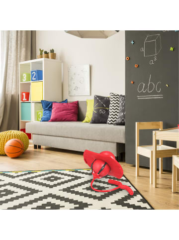 relaxdays Pogo Ball in Rot - 100 kg
