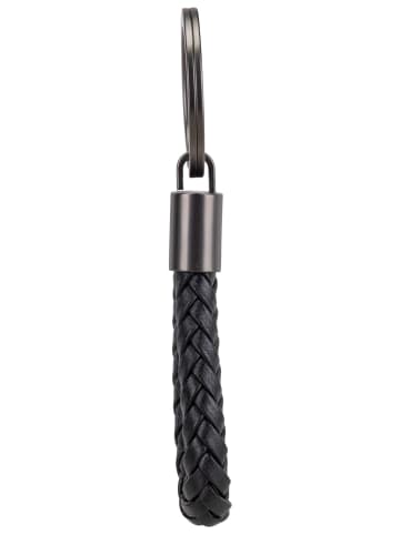 Porsche Design Schlüsseletui Keyring Leather Cord in Black
