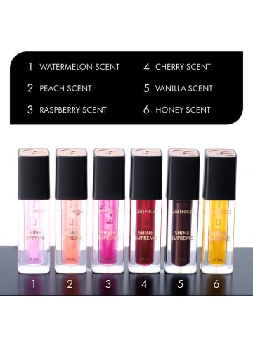 Catrice Shine Supreme Lippenöl - 20 Peach Please 4 ml