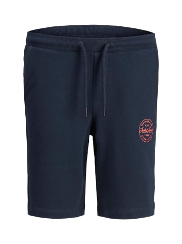 JACK & JONES Junior Shorts 'Shark Sweat' in dunkelblau