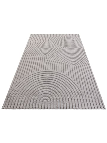 Elle Decoration Kurzflor Teppich Panglao Grau