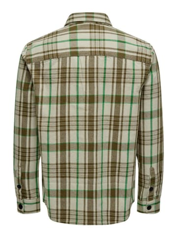 Only&Sons Langarmhemd in teak