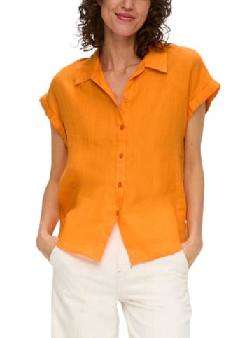 S.OLIVER RED LABEL Halbarmbluse in Orange