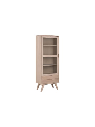 ebuy24 Vitrinenschrank Align Eiche Dekor 72 x 42 cm