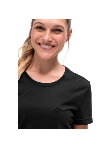 Maier Sports T-Shirt Waltraud H/S in Schwarz01100