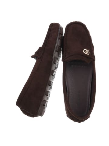 Ital-Design Halbschuh in Dunkelbraun