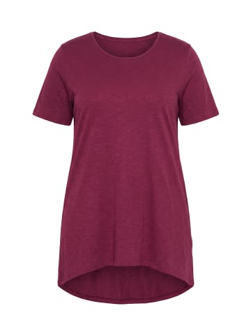 MIAMODA Shirt in weinrot