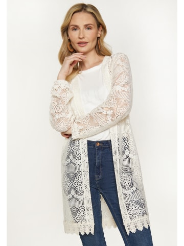VIRITA Women Cardigan in Offwhite