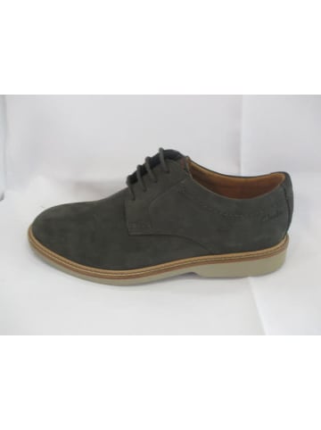 Clarks SHOES "Atticus LT Lace" in Dark Grey Nubuck