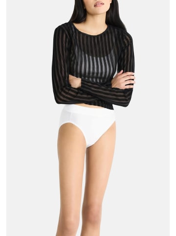 Sloggi Tai Slip Double Comfort T in Weiß / schwarz