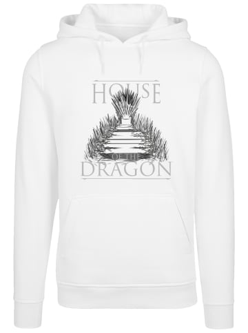 F4NT4STIC Hoodie House Of The Dragon Throne in weiß