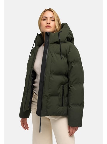 Navahoo Steppjacke Wolkentanz XIV in Dark Olive