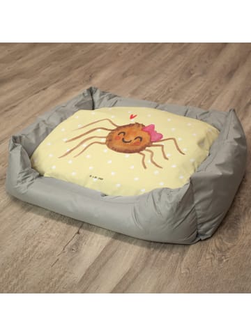 Mr. & Mrs. Panda Katzenbett Spinne Agathe Freude ohne Spruch in Gelb Pastell