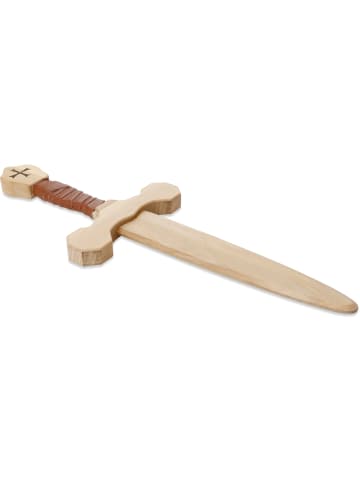 Bestsaller Tempelorden-Dolch, Birke, mit Wickelung, 40 cm in Natur in Natur