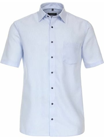 Venti Kurzarm Business Hemd für Herren in blau