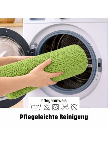 WohnDirect Eckbadematte PARIS in Grün