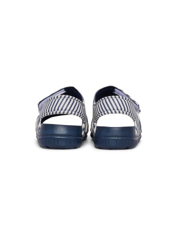 Hummel Klettverschluss Sandale Playa Jr Kinder in BLACK IRIS/MARSHMALLOW