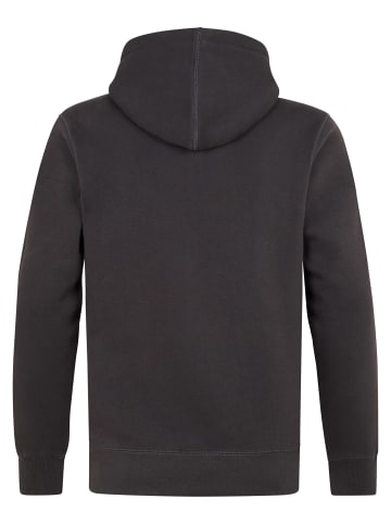 Petrol Industries Raglan-Hoodie mit Print cedarwood in Schwarz