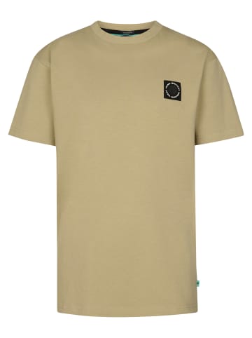 Petrol Industries T-Shirt mit Grafik-Rückenprint Serape in Braun
