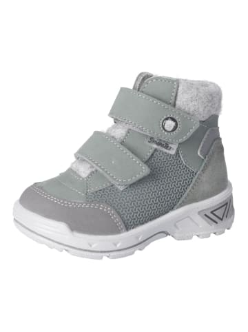 PEPINO Stiefelette Grün/Grau