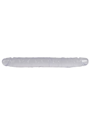 Crystal Clear Doppeldildo Double Dildo in transparent