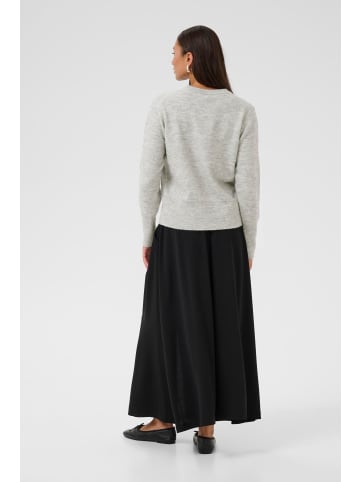 Kaffe Strickpullover KAniel Regular fit in Light Grey Melange