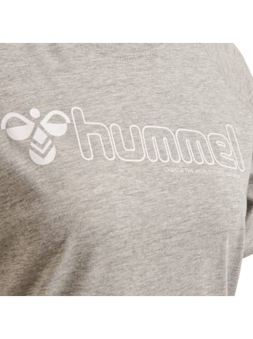 Hummel Hummel T-Shirt Raglanärmel Hmlzenia Damen in GREY MELANGE