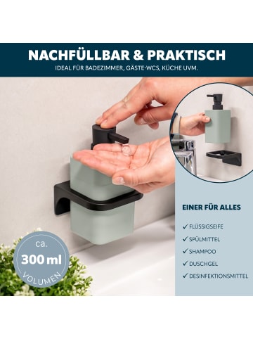 bremermann Bad-Accessoires Set SAVONA 4tlg. eckig