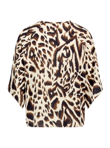 CARTOON Casual-Bluse mit Muster in Nature/Khaki