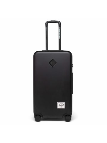 Herschel Heritage Hardshell - 4-Rollen-Trolley 69 cm (shocking orange) in schwarz