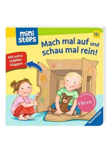 Ravensburger Pappbilderbuch Mach mal auf und schau mal rein! in Mehrfarbig