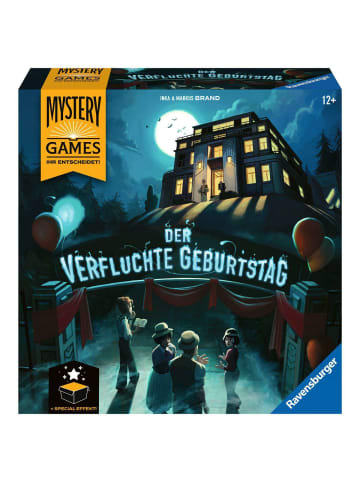 Ravensburger Laufspiel Mystery Games – Der verfluchte Geburtstag 12-99 Jahre in bunt