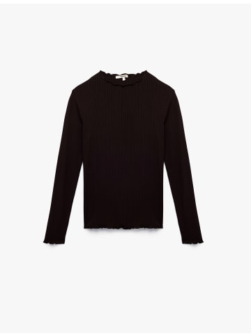 KOTON TSHIRT LS in Braun