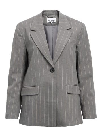 Object Blazer in Medium Grey Melange