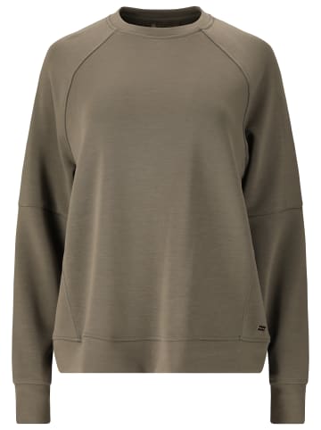 Athlecia Sweatshirt Jacey in 3211 Smokey Olive