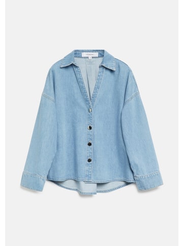 comma Bluse in 54Z7_blau