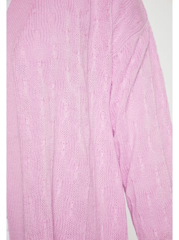 Swirly Damen Cardigan in Pink
