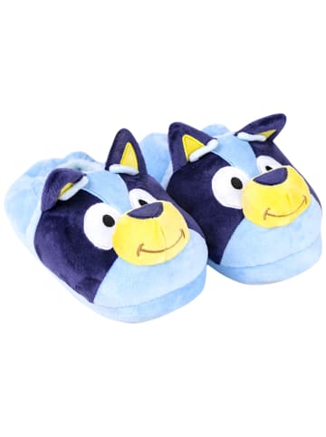 Cerda Hausschuhe Bluey mit 3D Ohren in Hellblau