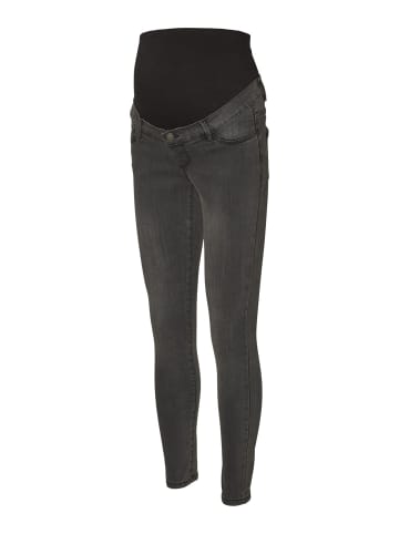 Vero Moda Umstandsjeans mit Skinny Fit in Dark Grey Denim 1