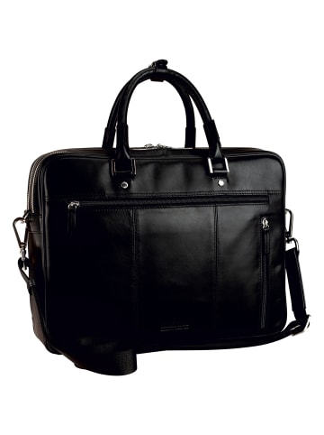 Leonhard Heyden Montreal Aktentasche Leder 40 cm schwarz
