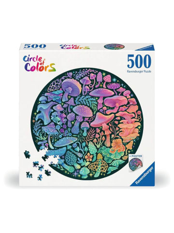 Ravensburger Puzzle 500 Teile Erwachsenenpuzzle 500 Teile - Pilze 12-99 Jahre in bunt