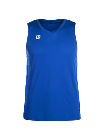 Wilson Basketballtrikot Fundamentals in blau