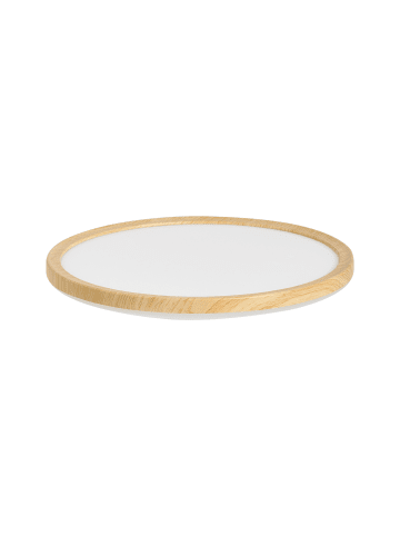 Beliani Deckenleuchten VELORA in Braun - (W) 30 x (H) 3 x (L) 30 cm