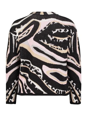 Betty Barclay Feinstrickpullover mit Jacquard in Black/Rosé